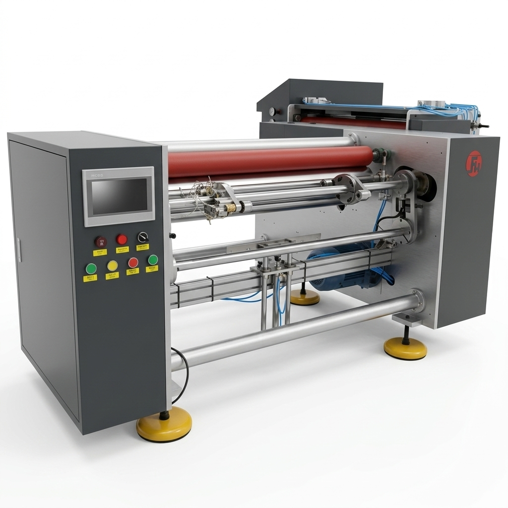 Aluminum Foil/Baking Paper/Cling Film Rewinding Machine