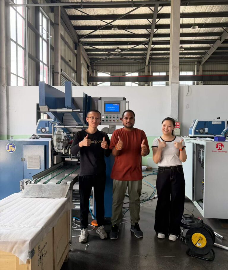 950 rewinding machine with customer