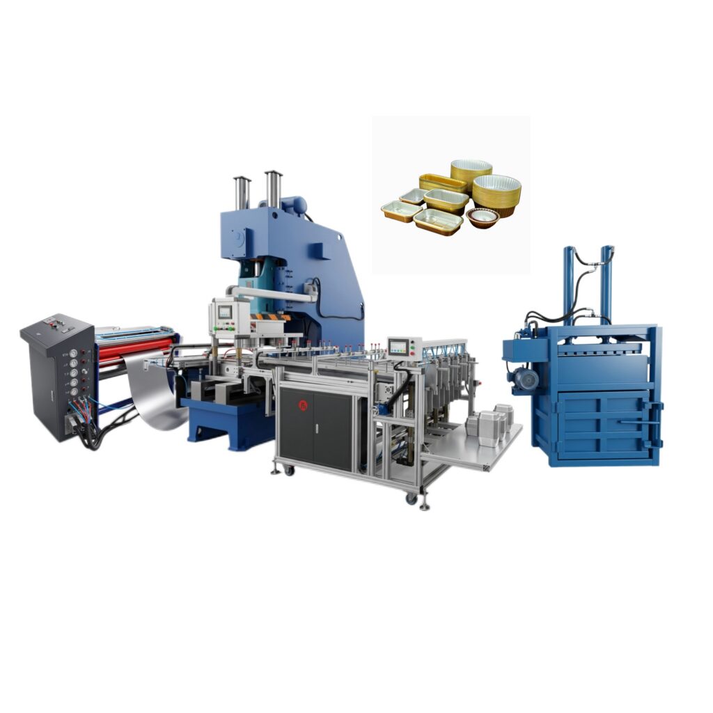 Aluminum Foil Container Production Line Machine
