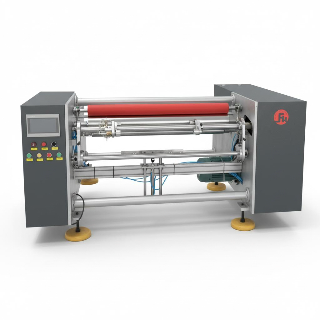 Semi Automatic Foil Rewinding Machine