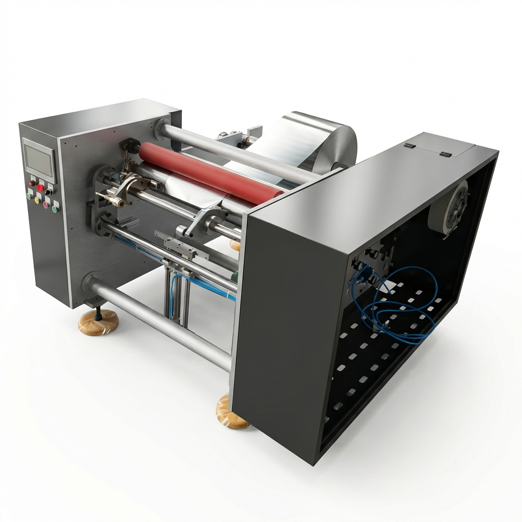 Semi Automatic Slitter Rewinder Machine