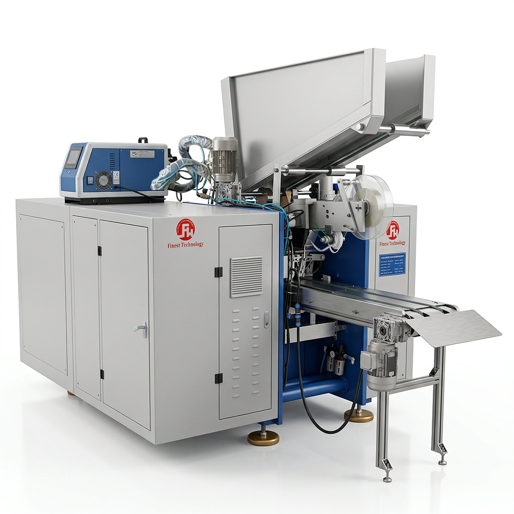 This is a High Speed Machine for Aluminium Foil Roll Rewinding Picture